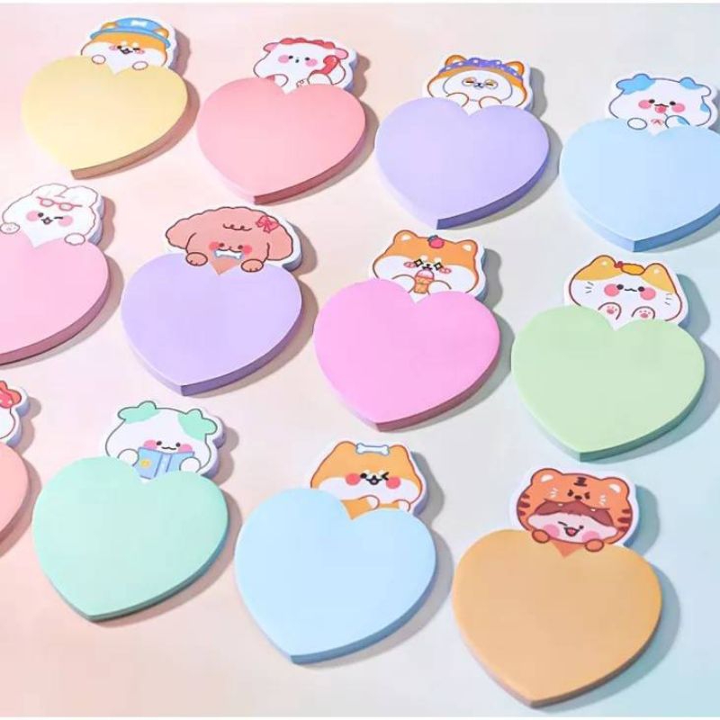 

Sticky Note Kepala Beruang/ Memo Notepad Notes Lucu Animal Cute