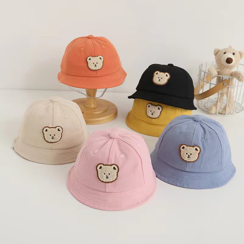 9 - 20 bulan Topi Bucket Import Anank Model Beruang ❤️ love