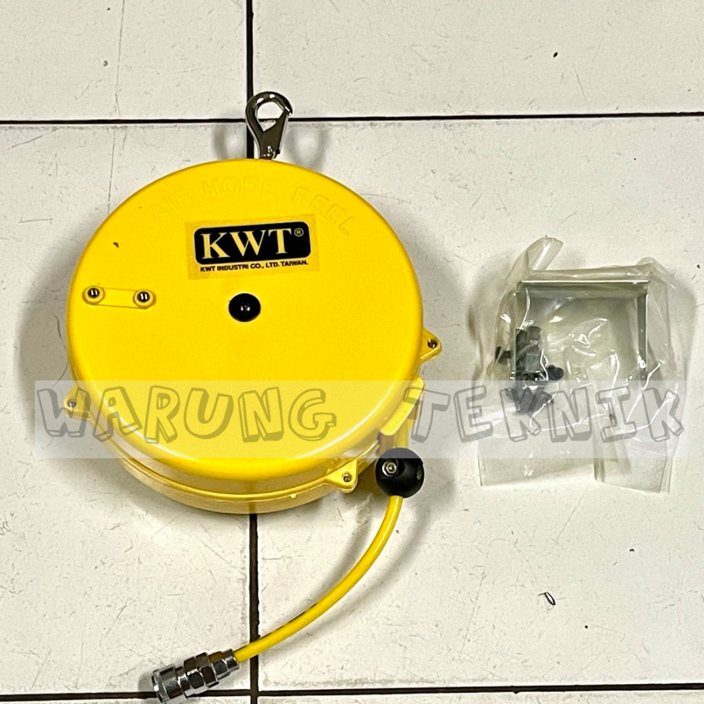 KWT Air hose Reel - Gulungan Selang Angin 5 mm x 8 mm x 8 meter Made In Taiwan