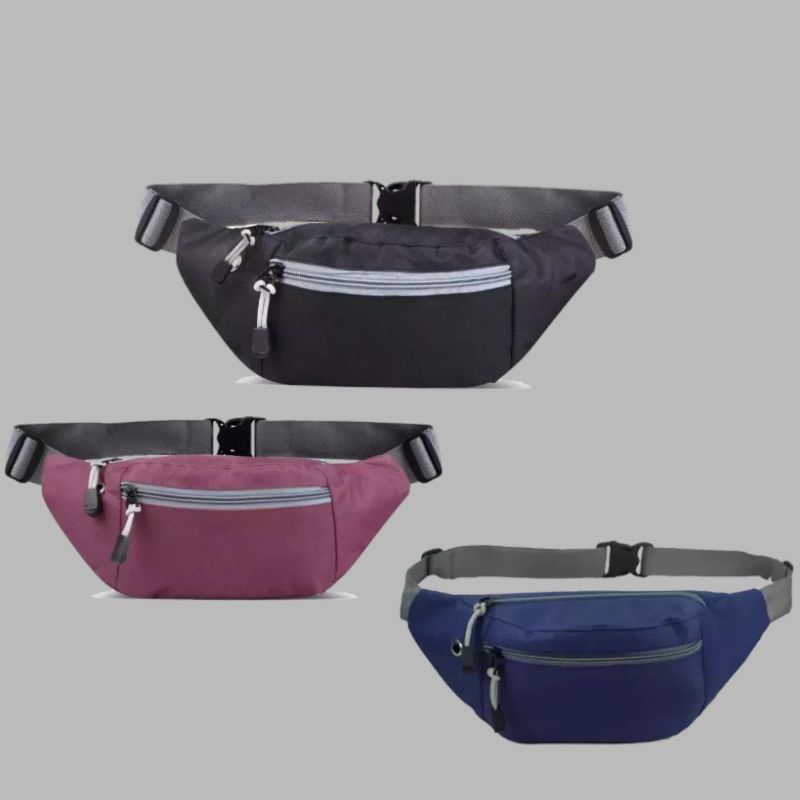 Tas selempang /tas pinggang /waistbag tas pria distro /tas wanita murah