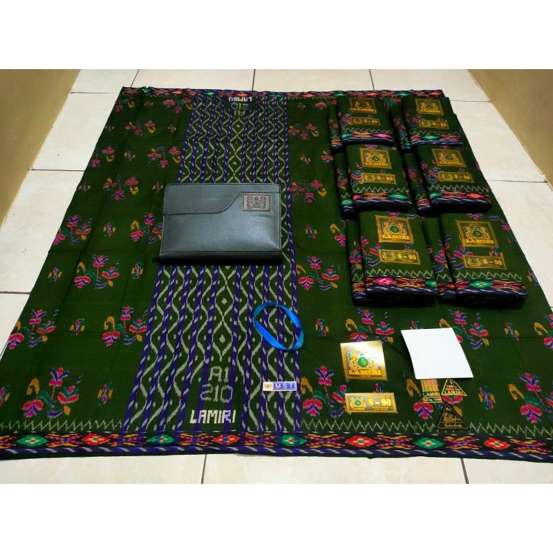 COD / SARUNG LAMIRI MST KEMBANG FULL SUTRA BASAH ori by LAMIRI (T&Q)