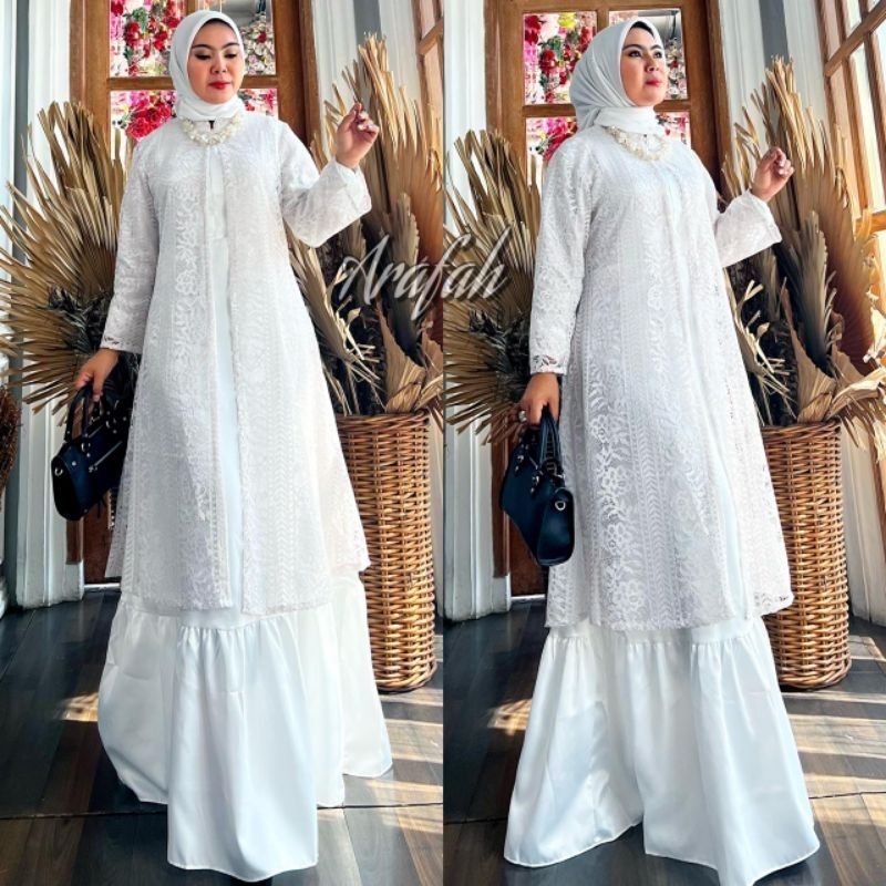 Gamis Cardigan Arafah Original Butik