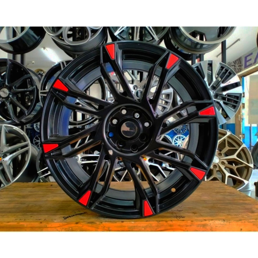 Velg Racing Ring 18 HSR Sirius R18 Untuk Mobil Rocky , Raize , Jazz
