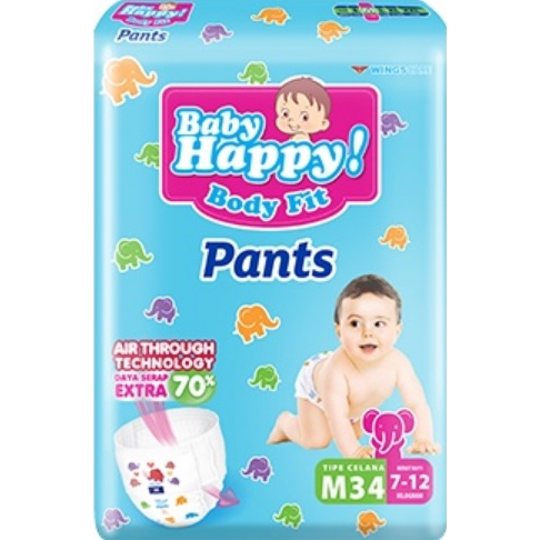 BABY HAPPY  S38+2 M32 L28 XL26 XXL24