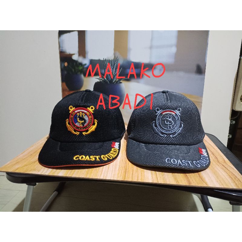 Topi full jaring  perhubungan laut COAST GUARD
