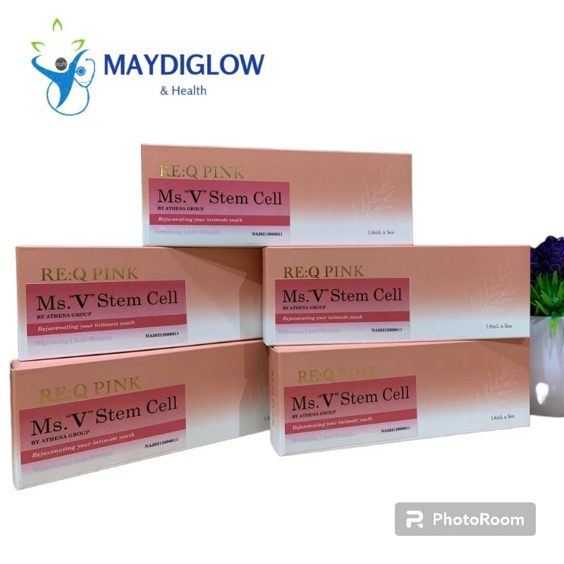 ReQ Pink MISS V STEM CELL (untuk daerah kewanitaan yg kering)