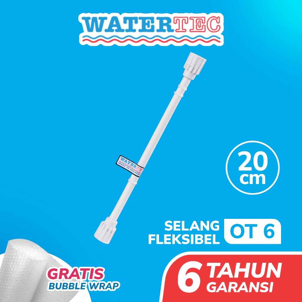 Watertec Selang Flexible Wastafel RI Hose PVC 20CM (OT6) - White