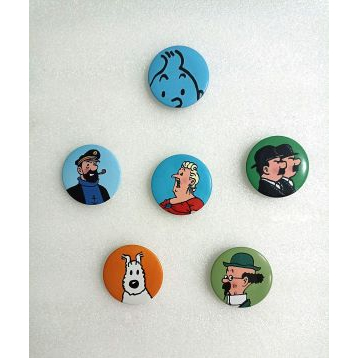 Pin Tintin karakter komik Indira