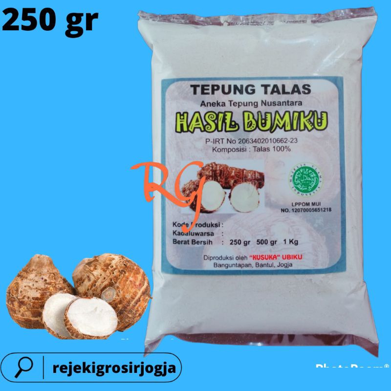 

TEPUNG TALAS kemasan 250 GRAM