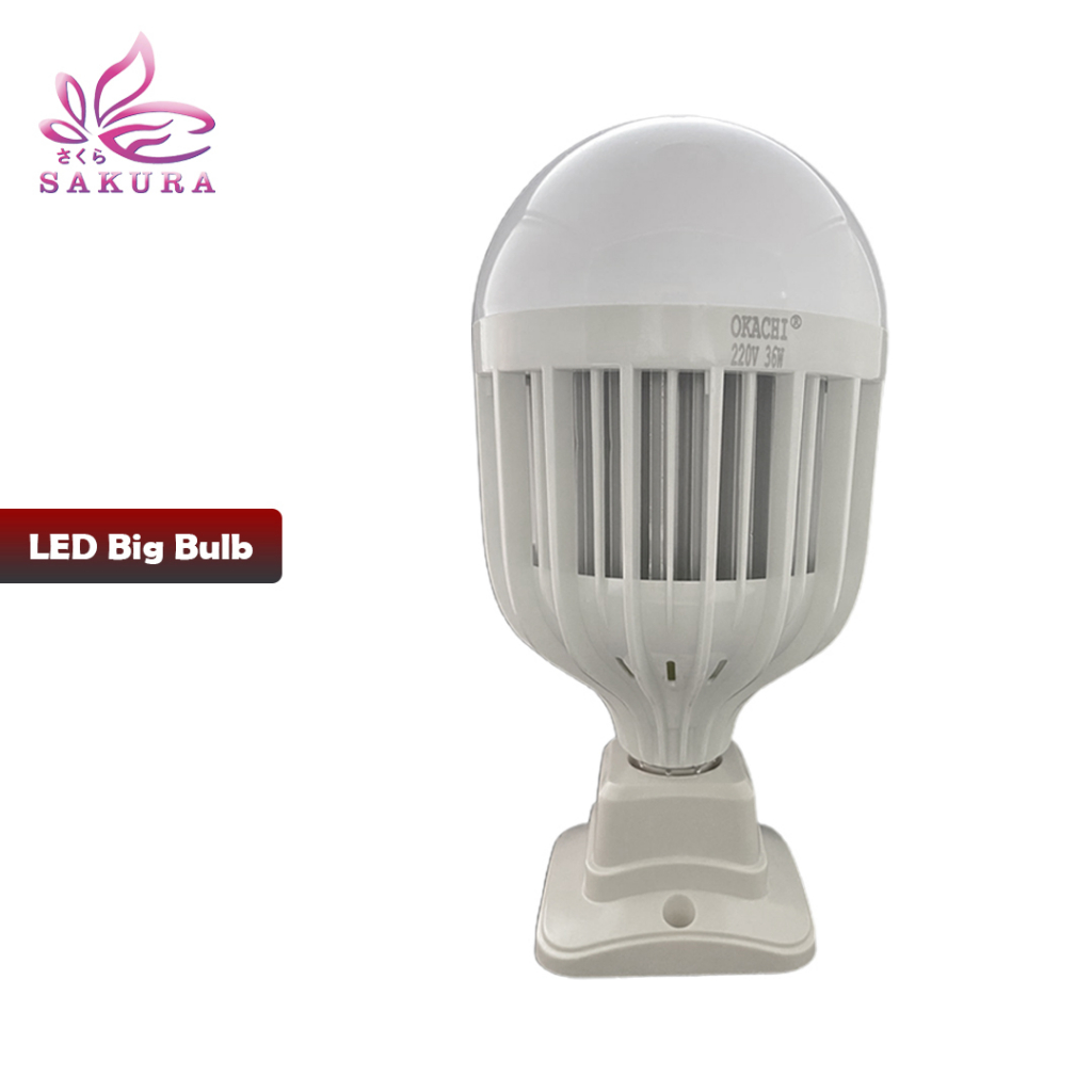 CUCI GUDANG LAMPU LED Big Bulb White 18w-50Watt OKACHI-SOSOYO