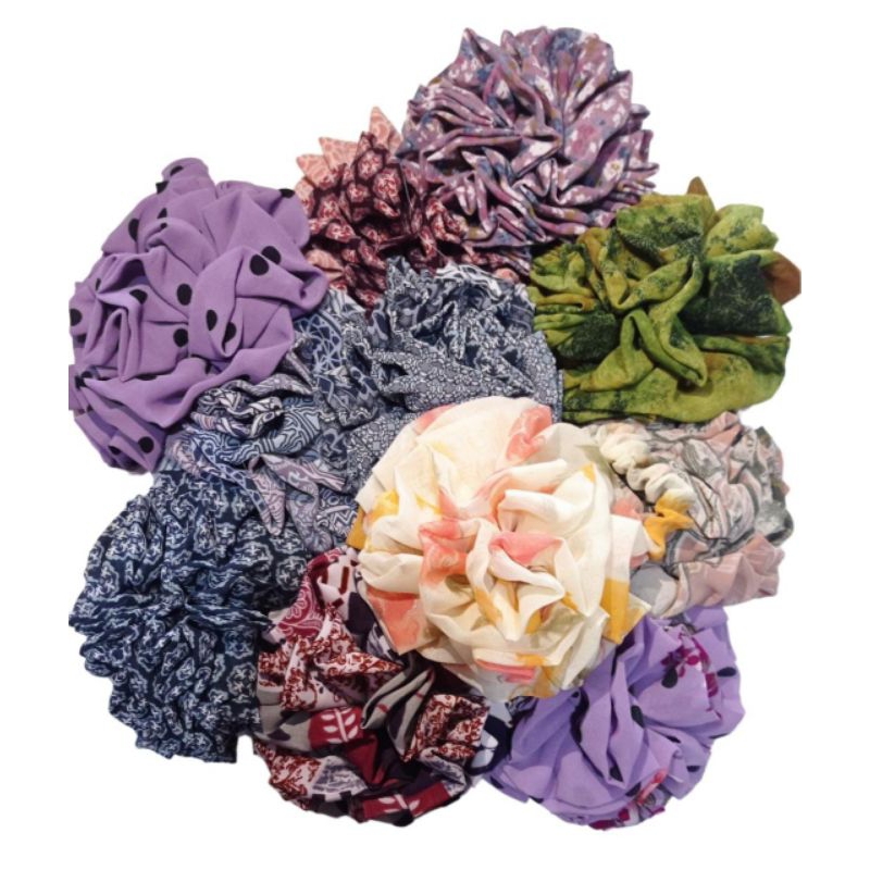 Srunchie, Cemol,Scrunchie Tali,Scrunchie Brokoli,Cemol Hijab