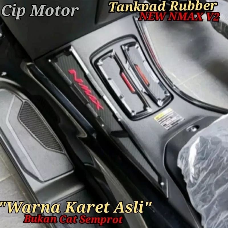 Tankpad NEW NMAX 2020 2021 2022 karet || Tankpad NMAX NEW merah