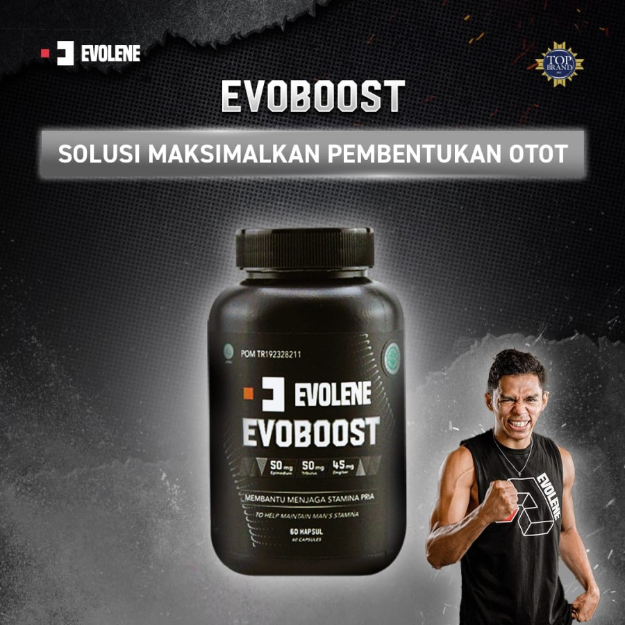 EVOBOOST Testoterone Booster Evolene isi 60 Capsule