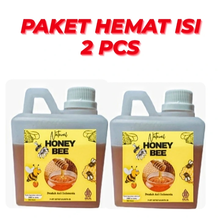 

PAKET HEMAT !!! Madu Multiflora Murni / Natural Honey Bee Madu Murni Nektar Mutiflora Java 100% Pure Raw Honey Alami