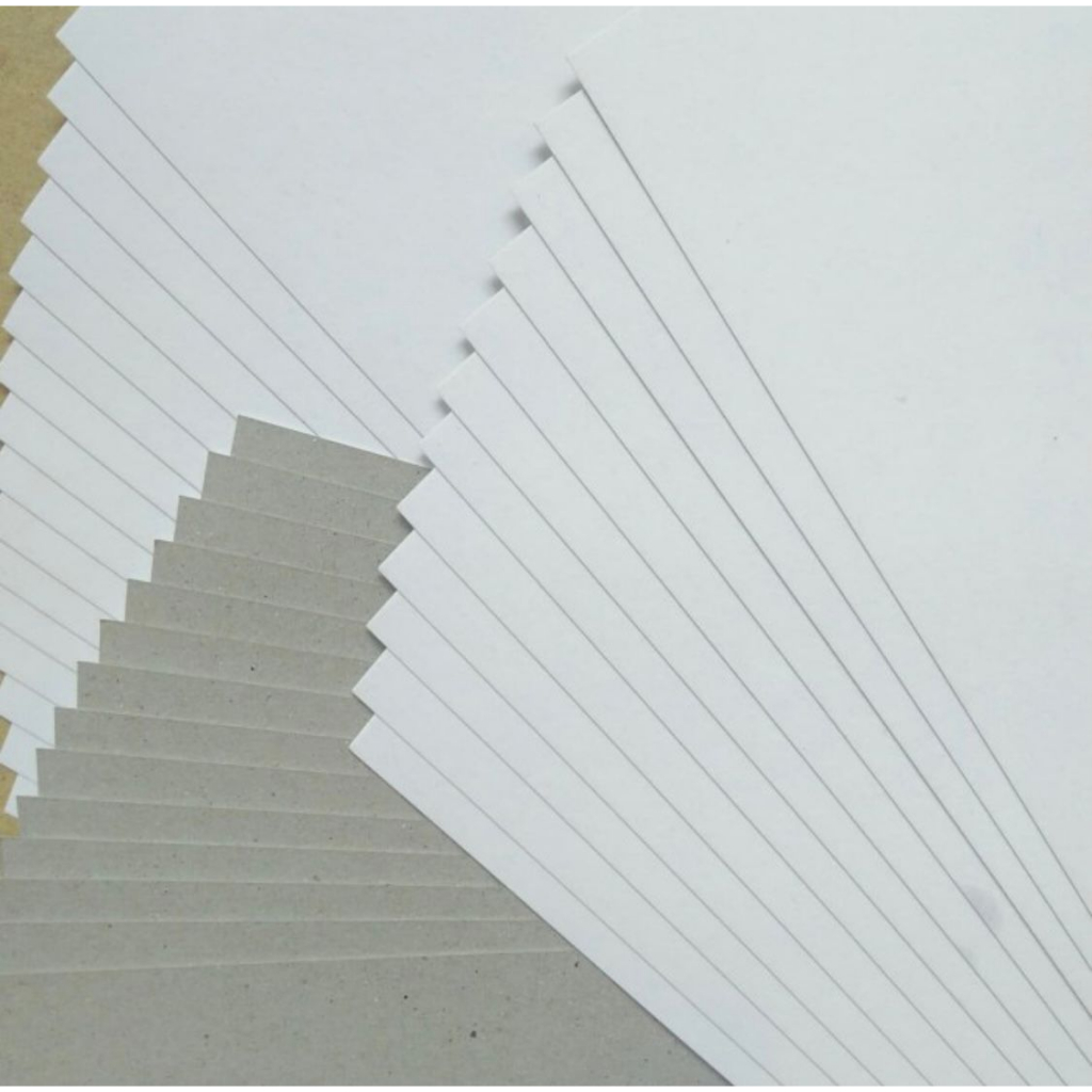 1 Rim Kertas Duplek Duplex 270 Gsm Ukuran Plano 90 Cm X 120 Cm