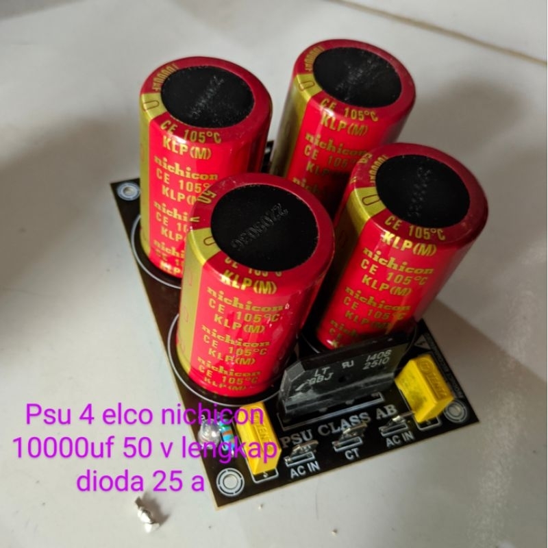 psu 4 elco nichicon 10000uf  50 v