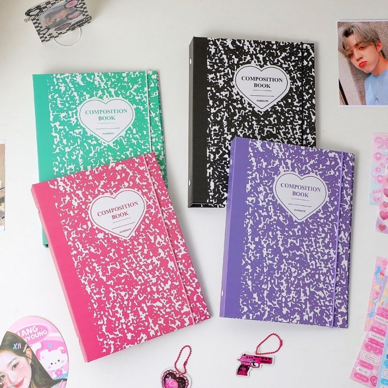 

BINDER PHOTOCARD A5 6 RINGS Composition Books