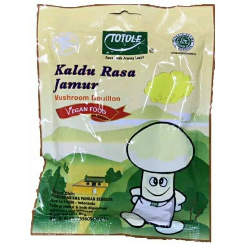 

TOTOLE Kaldu Jamur 80 gr / Mushroom Bouillon / Kaldu Vegan / Kaldu Vegetarian / Kaldu Jamur Vegetarian / Grosir Sembako Malang