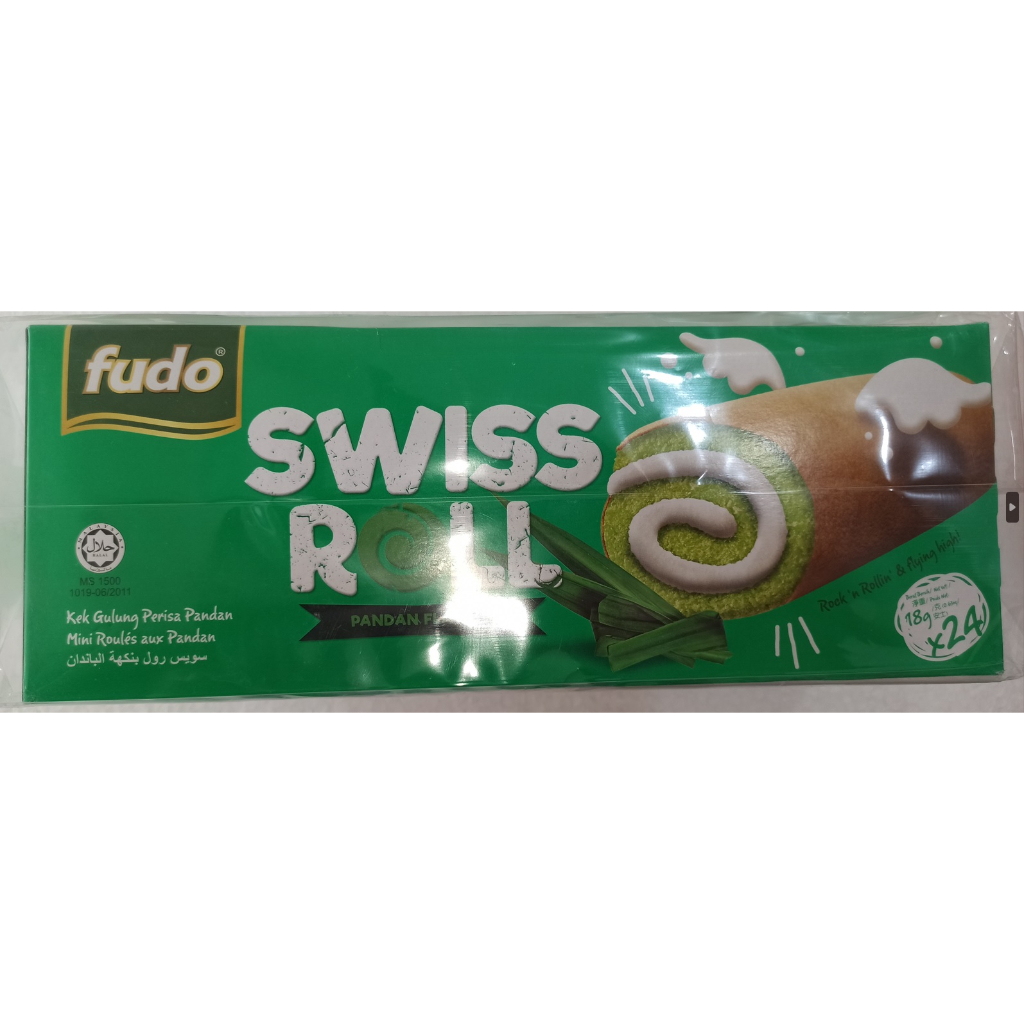 

Swiss Roll / Bolu Gulung isi 24 pcs - Pandan