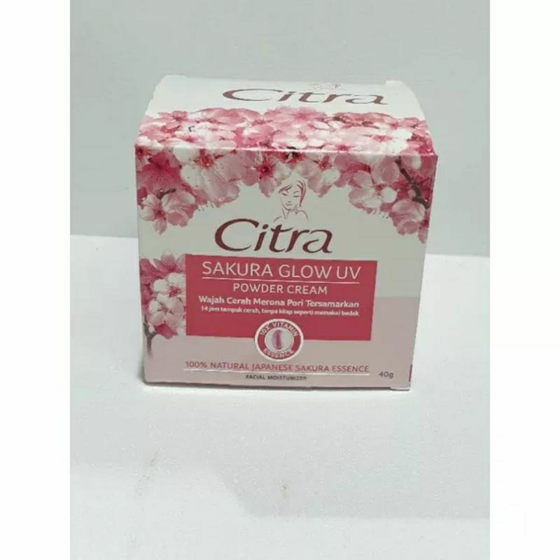 Citra Sakura Glow UV Essence Cream 40gr - Citra Hazeline Pink