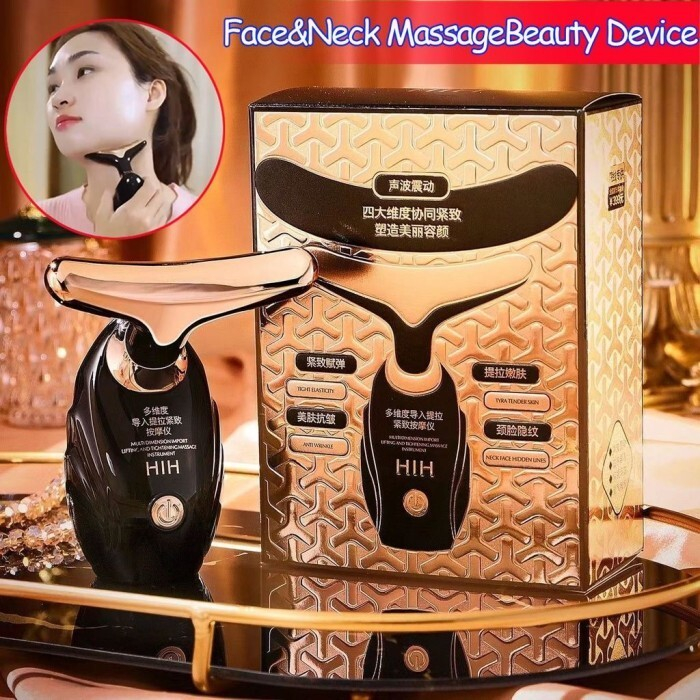 HIH ALAT PIJAT PENGENCANG KULIT WAJAH LEHER ELEKTRIK MULTI DIMENSI FACE NECK MASSAGER