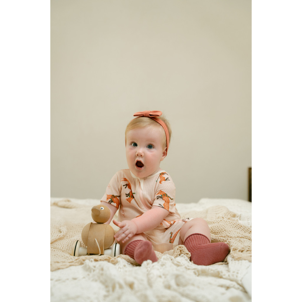 BOHOPANNA - SHORT ZIPPER PLAYSUIT - Jumper Bayi