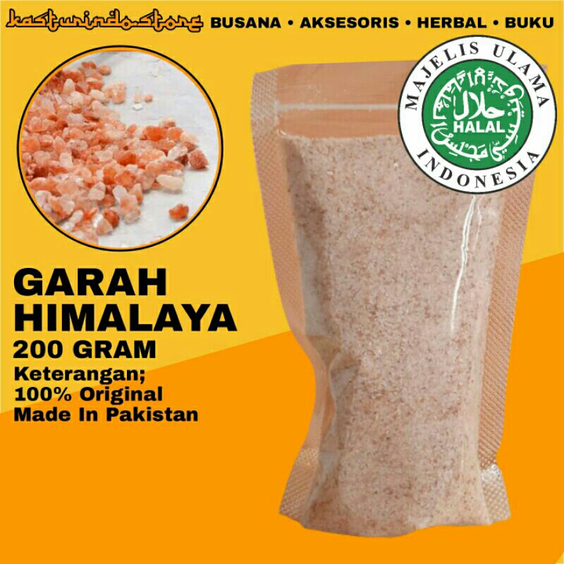 

Garam Himalaya 200 Gram Salt Pink Paskistan