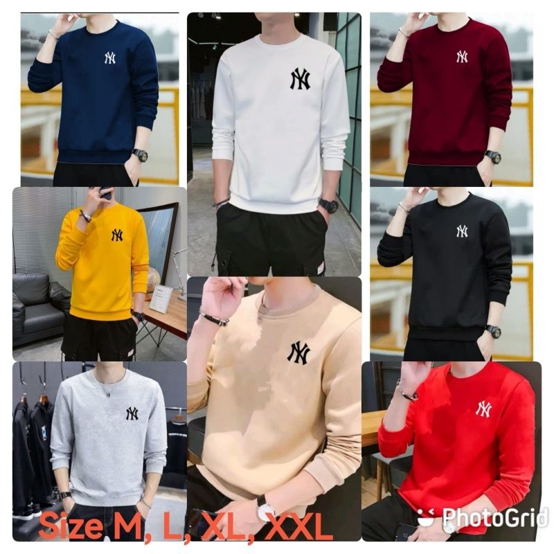 KAOS PRIA ( NYBEST ) BAJU DISTRO PRIA LENGAN PANJANG MODEL TERBARU