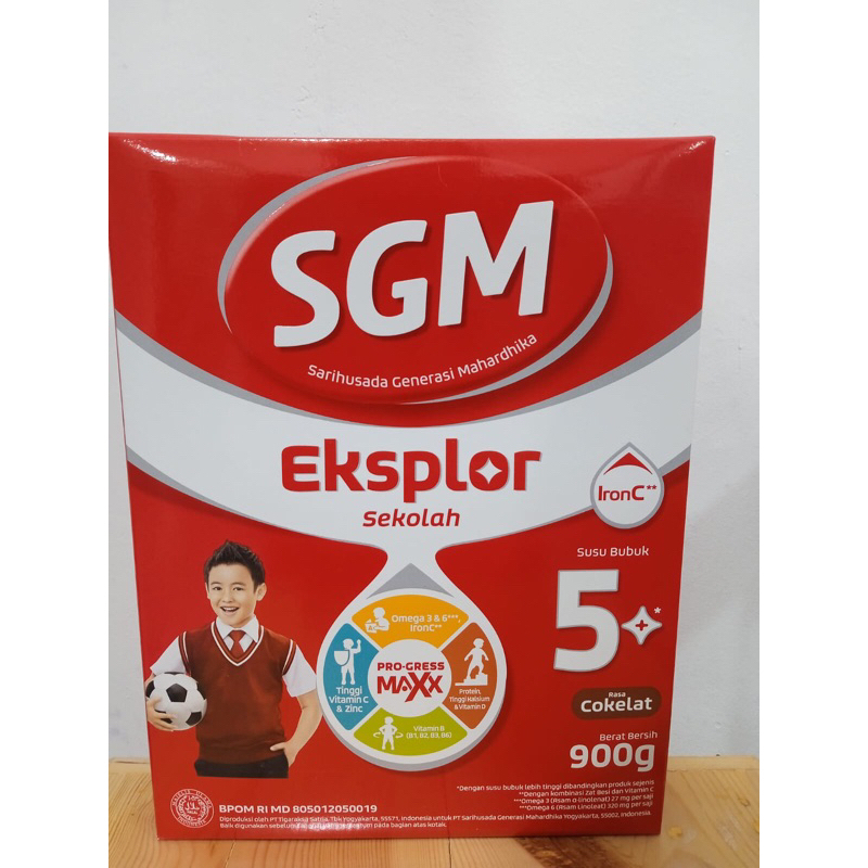 SGM Eksplor 1+, 3+ dan 5+ 900 gr || Rasa Vanilla | Madu | Cokelat