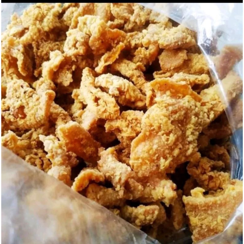 

kulit ayam crispy pedas 250gram daun jeruk/kulit ayam krispi original/kripik/krupuk/enak/gurih/cemilan viral/lauk