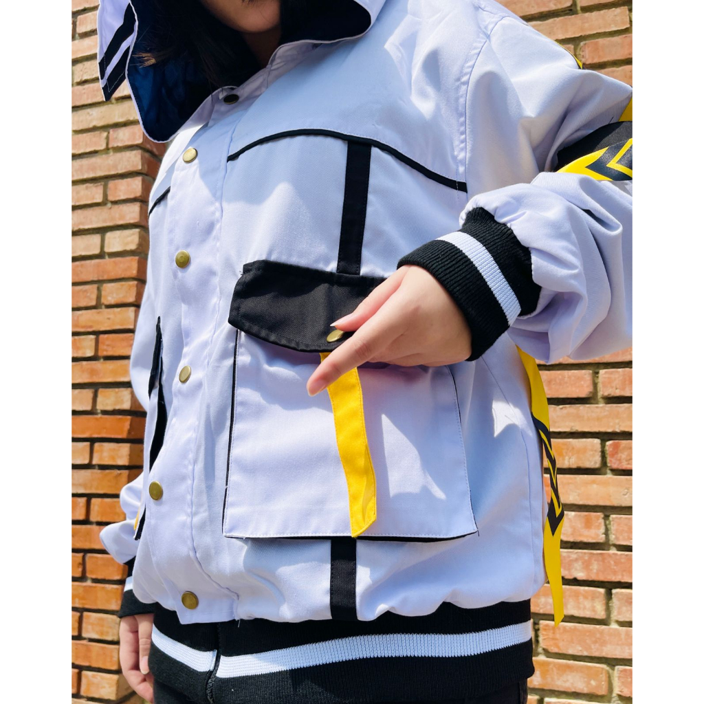 Kudou  x Metro - Parka Jacket Hoshimachi Suisei Anime Vtuber Hololive Uniform Premium Unisex