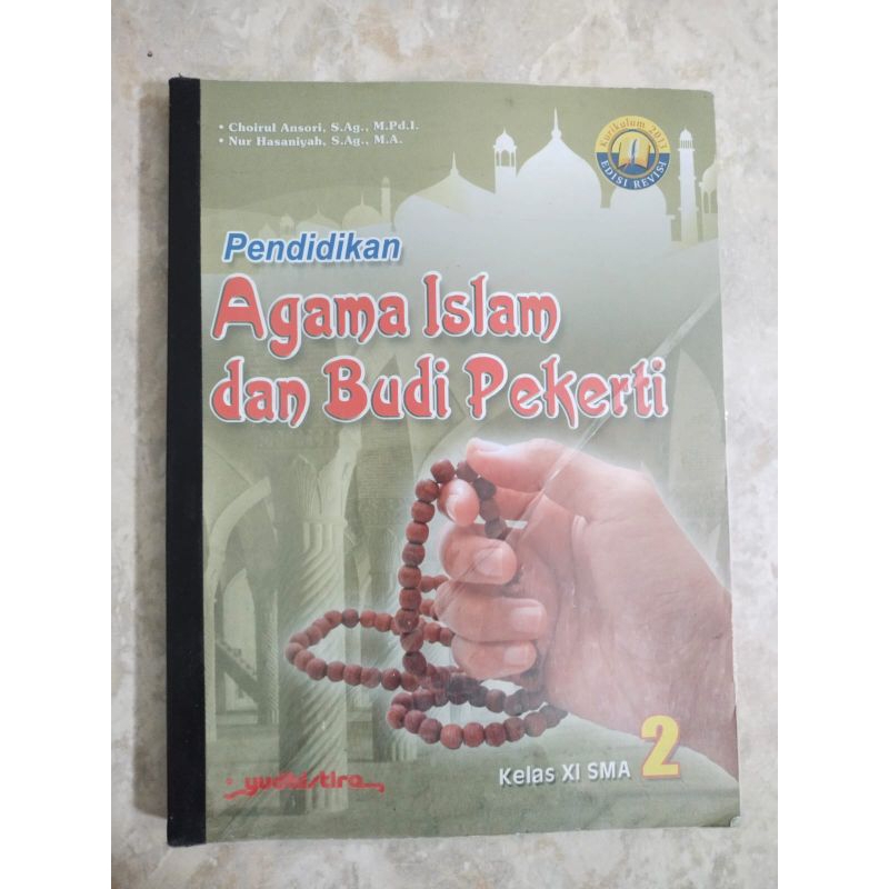 

Buku Paket Pendidikan Agama Islam (PAI) Yudhistira kelas 11 SMA/MA [PRELOVED]