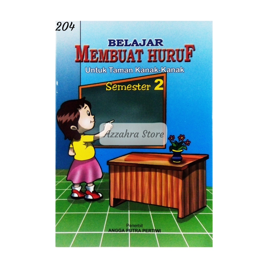 Buku LKS Kegiatan Aktivitas Anak TK Paud RA SD Membuat Huruf Semester 2 Bintang Pendidikan Indonesia