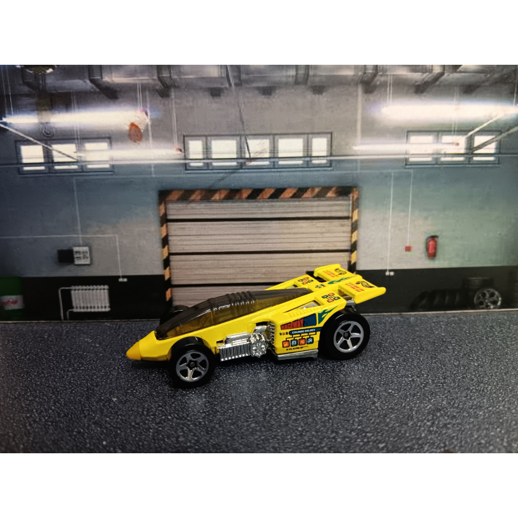 hot wheels shadow jet kuning loose