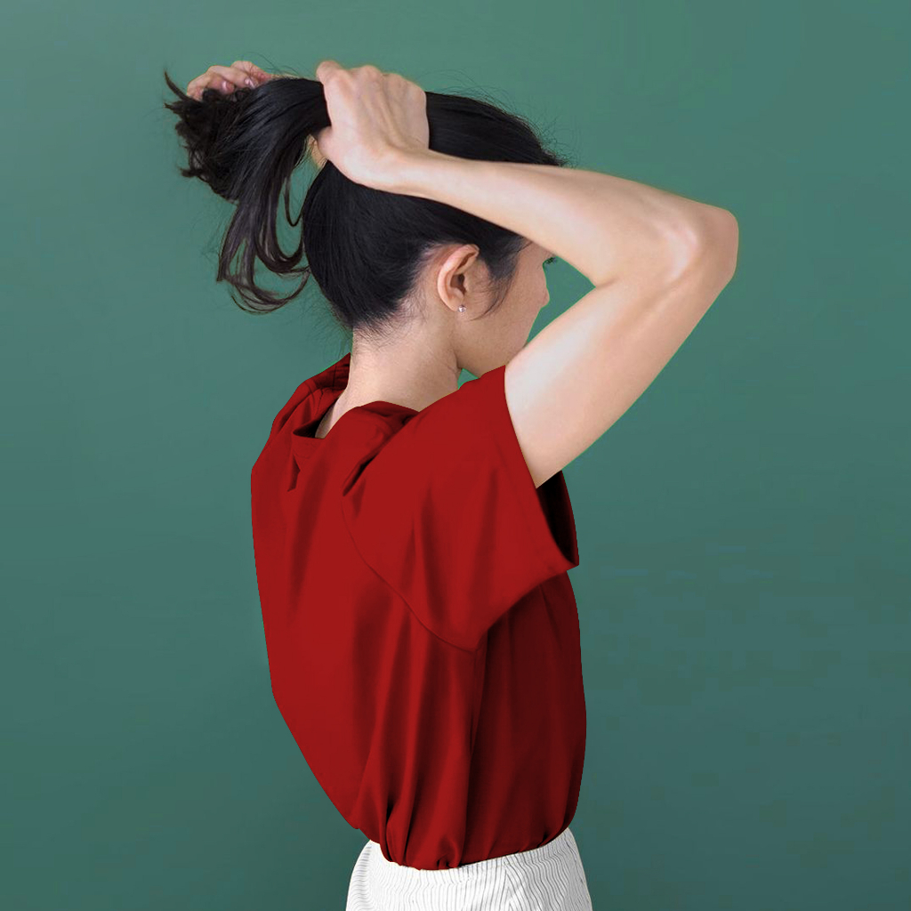 Kaos lengan pendek polos