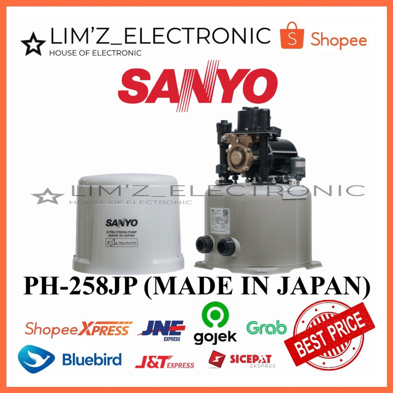 [MEDAN] POMPA AIR PH-258JP AUTO SANYO