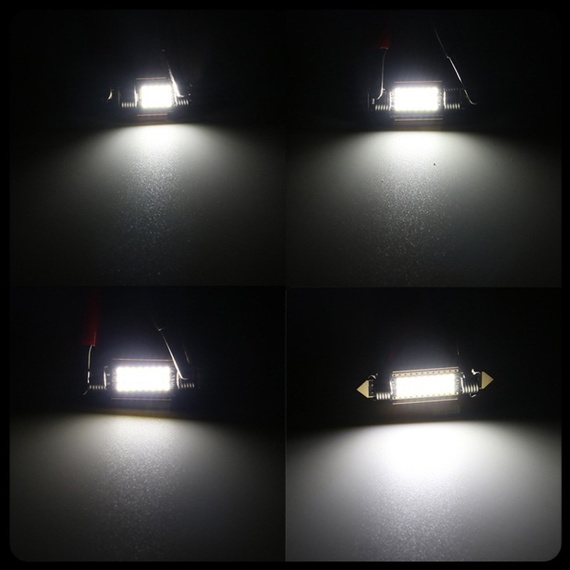 Lampu LED Festoon Plafon - Kabin Mobil C5W Chip 2016 Super Bright