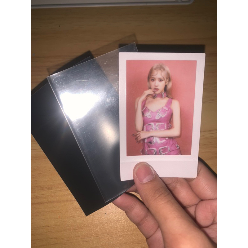 OFFICIAL BLACKPINK BORN PINK PC PHOTOCARD POLAROID ROSE