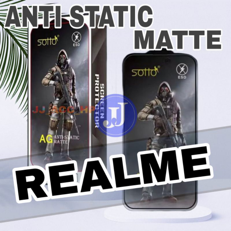 PELINDUNG ANTI STATIC MATTE REALME 2 PRO 3 PRO 5 PRO 5I 6 PRO 7 7I 7 PRO 8 PRO 5 5G 8I 9 9I 9 PRO 9 PRO+ 10 5G 10 PRO C1 C2 C3 C11 2021 C12 C15 C17 C20 C21 C21Y C25 C25Y C30 C30S C31 C35 C33 GT NEO 3 GT MASTER EDITION NARZO 20 30 30A 50 50A 50I PRIME C53