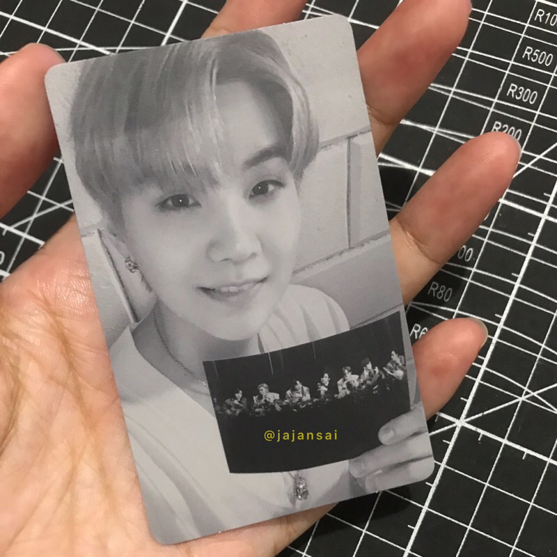 Photocard Suga Yoongi Proof