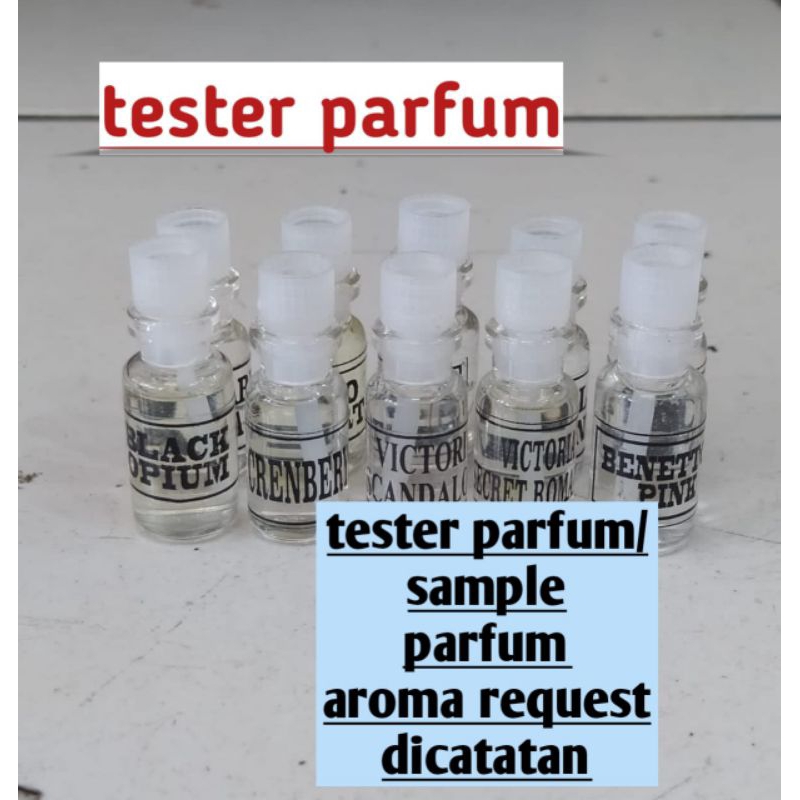 tester parfum/parfum tester minimal order 5 botol