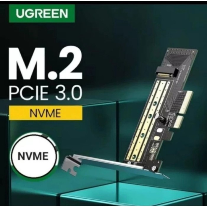 Ugreen Adapter PCIE to SSD M2 NVME Express 32Gbps PCI-E X4/8/16