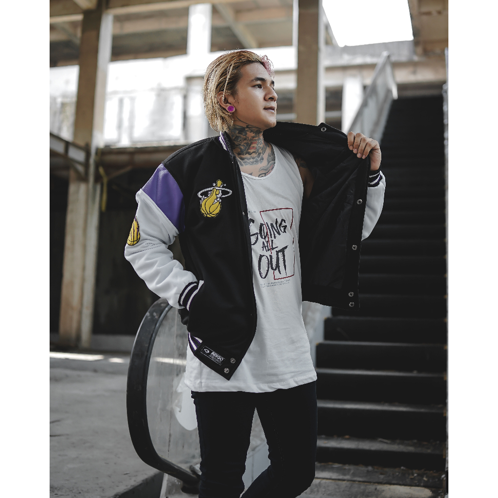 JAKET PRIA VARSITY GADGETS