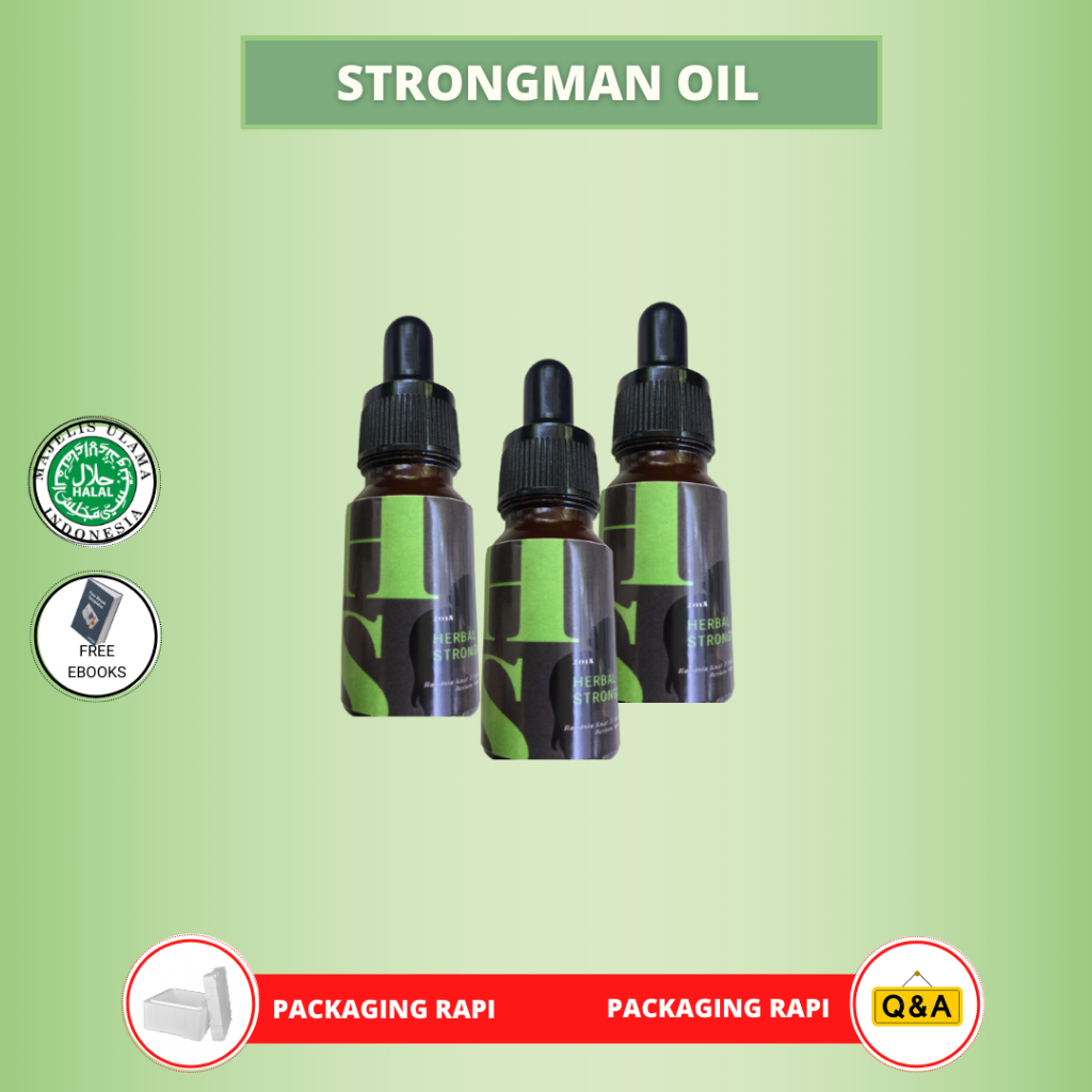 STRONGMAN OIL // OBAT KUAT PRIA DAN WANITA TAHAN LAMA// PEMBESAR PENIS
