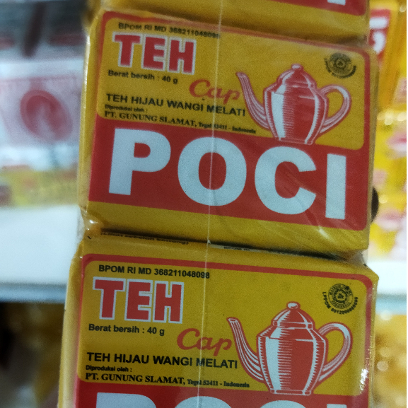 

Teh Poci Kuning Bubuk, 1 pack (isi 10 x 40 gram)