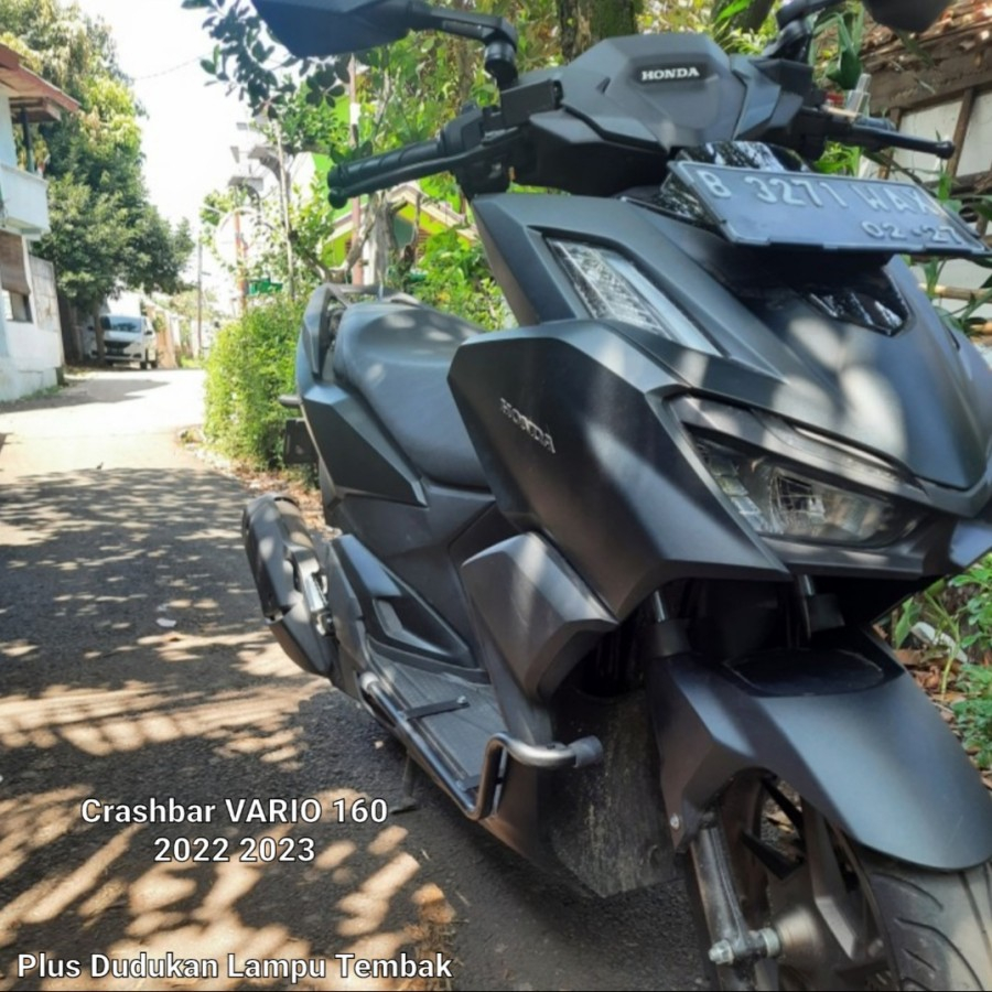CRASHBAR VARIO 160 2022 2023 TUBULAR DUDUKAN Lampu VARIO 160 - MF AKSESORIS MOTOR