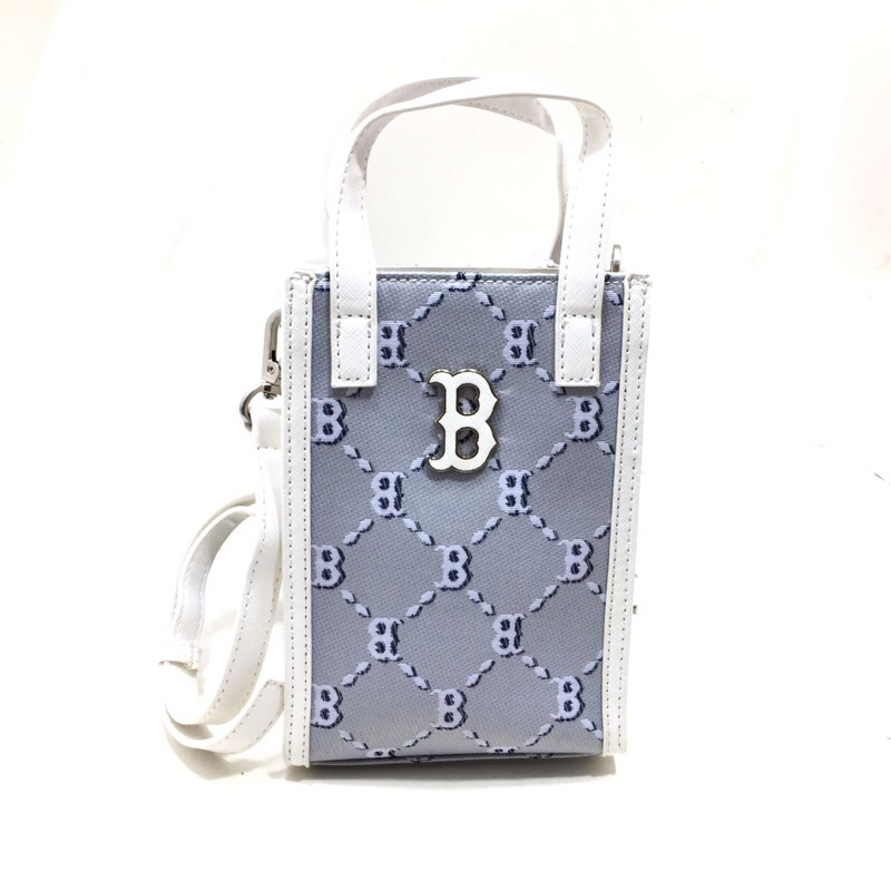 PREMIUM QUALITY MLB MONOGRAM DIAMOND JACQUARD PHONE BAG