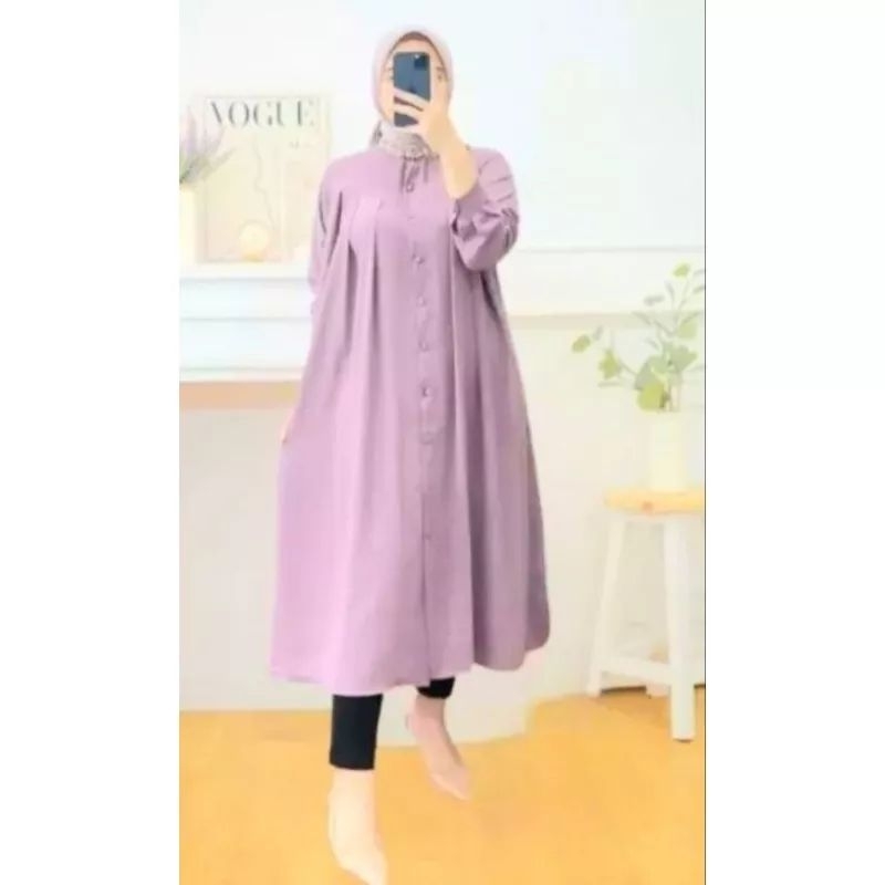 TERLARIS LONGDRESS CRINKLE AIRFLOW XXL