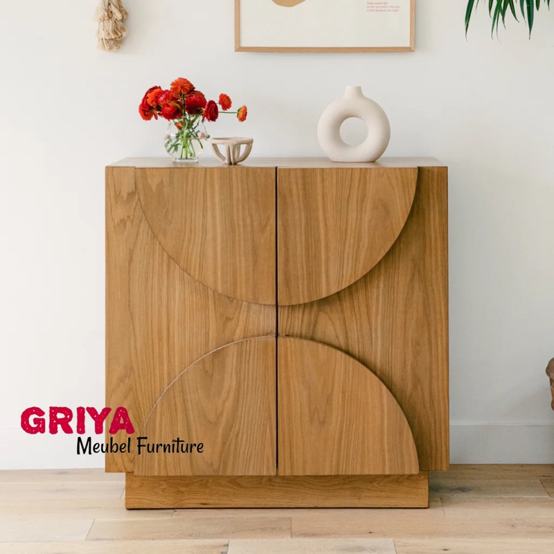 Lemari Cabinet Jati - Tempat Penyimpanan