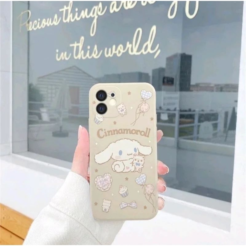 Sanrio Cinnamoroll Cream Case Oppo Reno 4G | Cute Case Sanrio Import | Case Cream Oppo Reno 4G | Cas